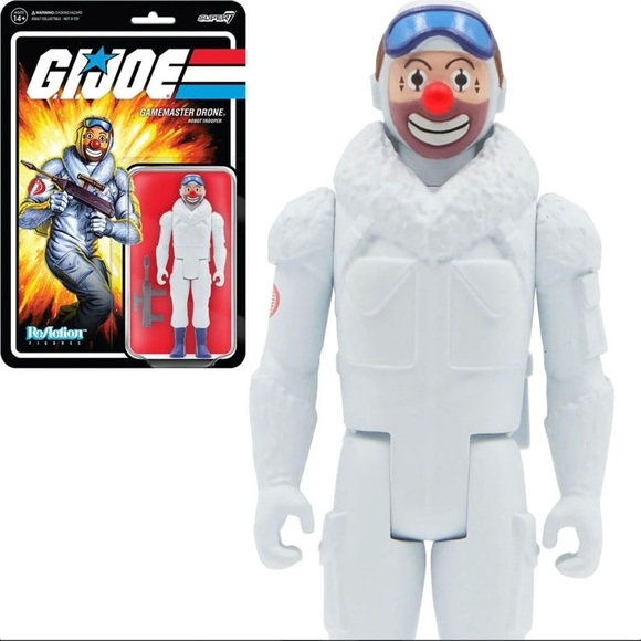 G.I.Joe 2021 4” Super7 Gamemaster Drone Robot Trooper & Cobra Shocktrooper Dual - Picture 3 of 6